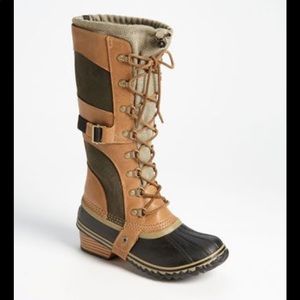 Sorel winter lace up boots